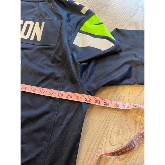 Nike‎ mens Seattle Seahawks #3 Russel Wilson NFL on field jersey large - Picture 5 of 6
